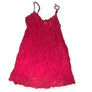 Vintage y2k delicate lace slip dress chemise
